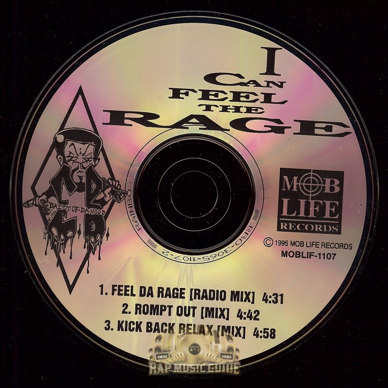 E.B. Daddy Of Da Hood - I Can Feel The Rage: CD | Rap Music Guide